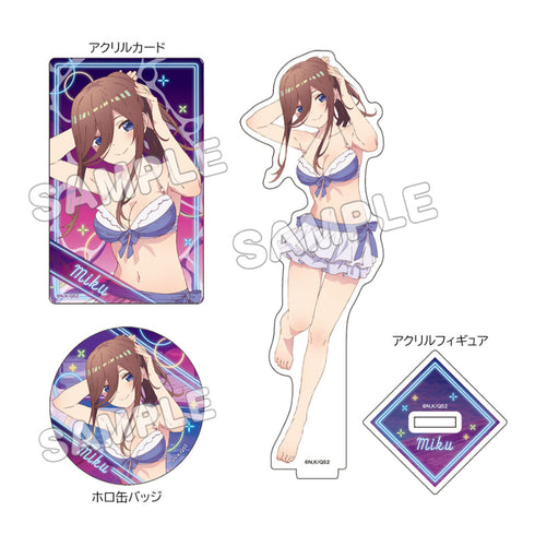 『五等分の花嫁*』グッズセット 水着ナイトプール 三玖
